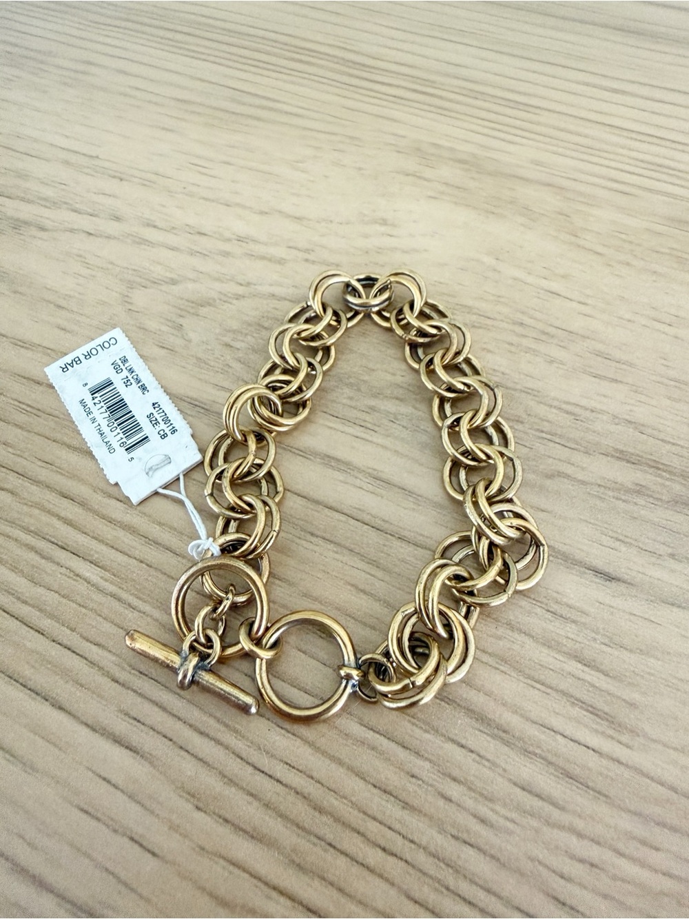 NEW Kendra Scott Double Linked Chain Bracelet Read Description - Picture 3 of 3